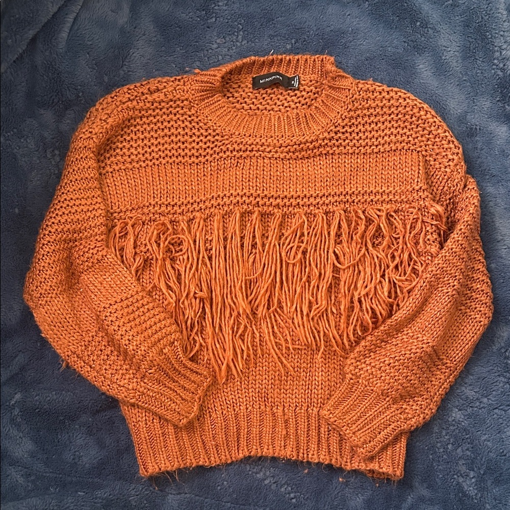 Fringe Knit Sweater